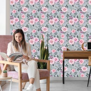 Papier Peint Belles Fleurs Épanouies – Image 7
