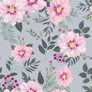 Papier Peint Belles Fleurs Épanouies – Image 1