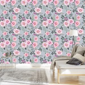 Papier Peint Belles Fleurs Épanouies – Image 3