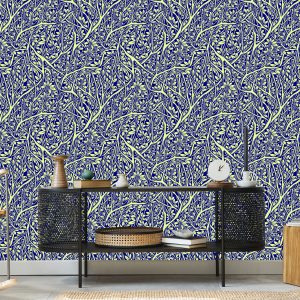 Papier Peint Feuilles Ornementales Avec Des Branches – Image 5