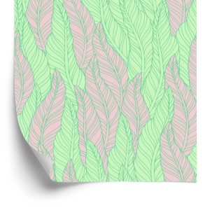 Papier Peint Feuilles De Forêt Exotique – Image 2