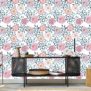 Papier Peint Belles Fleurs Exotiques – Image 5