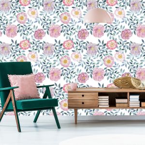 Papier Peint Belles Fleurs Exotiques – Image 6