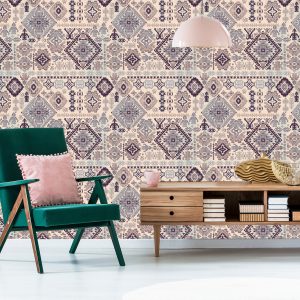 Papier Peint Motifs Indiens Traditionnels – Image 6