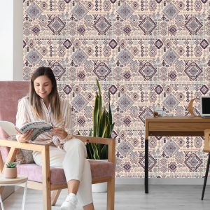 Papier Peint Motifs Indiens Traditionnels – Image 7