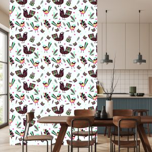 Papier Peint Oiseaux De Style Bohème – Image 4