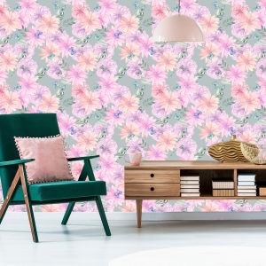 Papier Peint Fleurs De Style Bohème – Image 6