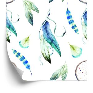 Papier Peint Attrape-Rêves À Plumes – Image 2