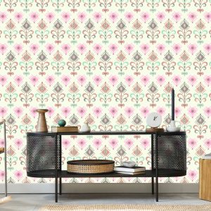 Papier Peint Motifs Décoratifs Indiens – Image 5