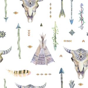 Papier Peint Tipi Indien – Image 1