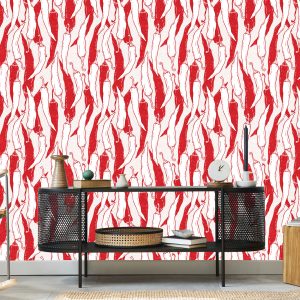 Papier Peint Piments Blancs Et Rouges – Image 5