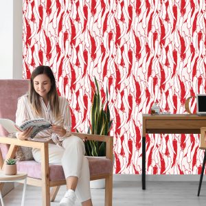 Papier Peint Piments Blancs Et Rouges – Image 7