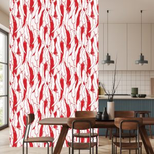 Papier Peint Piments Blancs Et Rouges – Image 4