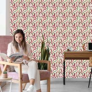Papier Peint Piments Colorés – Image 7