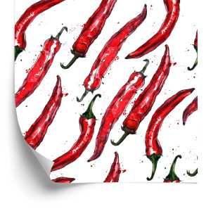 Papier Peint Piments Rouges – Image 2