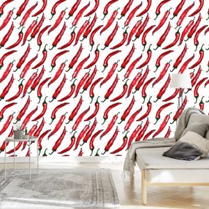 Papier Peint Piments Rouges – Image 3