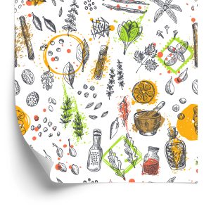 Papier Peint Piments Chili Aux Épices – Image 2