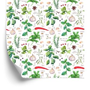 Papier Peint Ail Aux Épices – Image 2