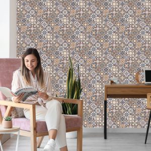 Papier Peint Belle Mosaïque De Style Oriental – Image 7
