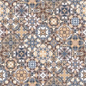Papier Peint Belle Mosaïque De Style Oriental – Image 1