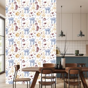 Papier Peint Pommes Au Café – Image 4