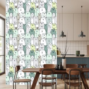 Papier Peint Pour Les Enfants - La Famille Ours – Image 4