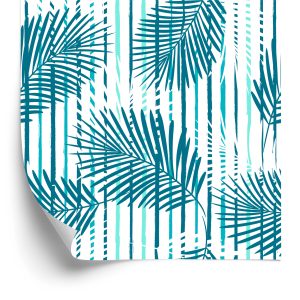 Papier Peint Feuilles Exotiques – Image 2