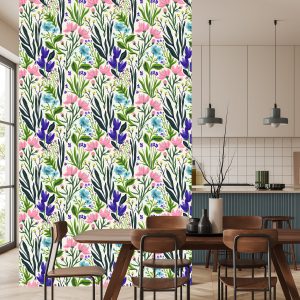 Papier Peint Herbes Et Fleurs Sauvages – Image 4