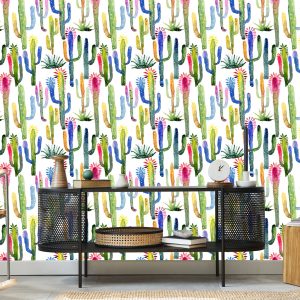 Papier Peint Cactus Colorés – Image 5