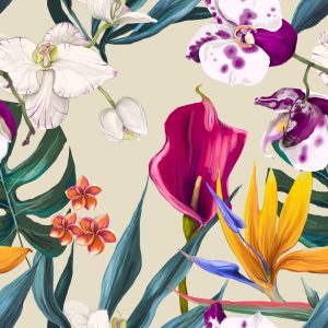 Papier Peint Fleurs De Z – Image 1