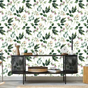 Papier Peint Brindilles De Roses – Image 5