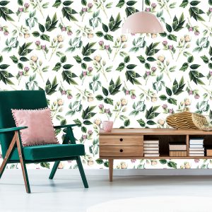 Papier Peint Brindilles De Roses – Image 6