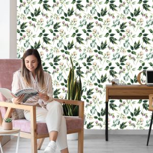 Papier Peint Brindilles De Roses – Image 7