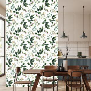 Papier Peint Brindilles De Roses – Image 4