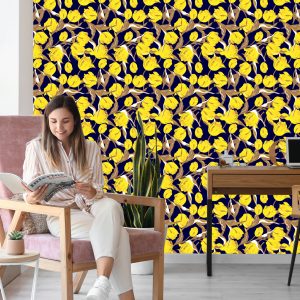 Papier Peint Tulipes Jaunes – Image 7