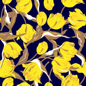 Papier Peint Tulipes Jaunes – Image 1