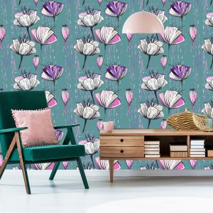 Papier Peint Tulipes Peintes – Image 6