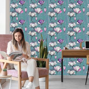 Papier Peint Tulipes Peintes – Image 7