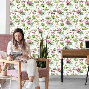 Papier Peint Fleurs À Konewka – Image 7