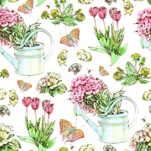 Papier Peint Fleurs À Konewka – Image 1