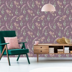 Papier Peint Fleurs Sauvages Peintes – Image 6