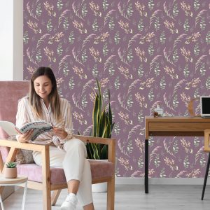 Papier Peint Fleurs Sauvages Peintes – Image 7