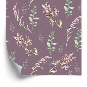 Papier Peint Fleurs Sauvages Peintes – Image 2