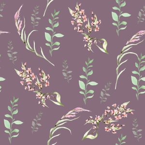 Papier Peint Fleurs Sauvages Peintes – Image 1