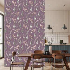 Papier Peint Fleurs Sauvages Peintes – Image 4