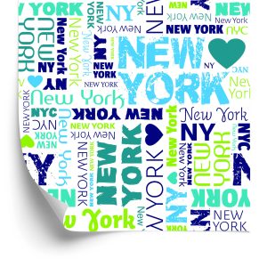 Papier Peint J'aime New York – Image 2