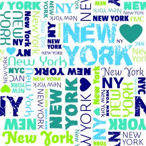 Papier Peint J'aime New York – Image 1