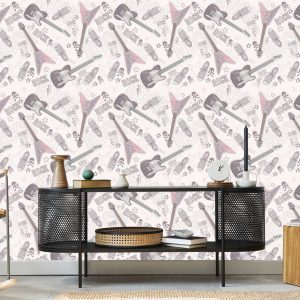 Papier Peint Collage De Musique – Image 5