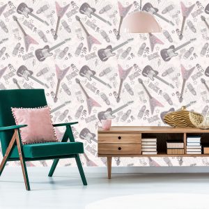 Papier Peint Collage De Musique – Image 6