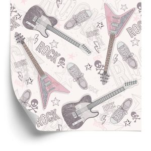 Papier Peint Collage De Musique – Image 2